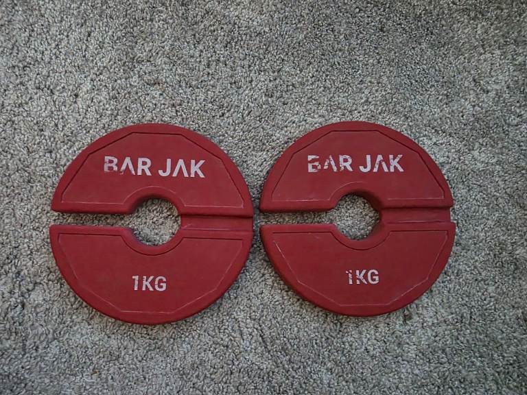 Add on weight plates set - message for individual prices