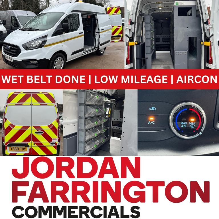 2020 FORD TRANSIT CUSTOM L1H2 EU6 UTILITY SPEC FITTERS / ENGINEERS WORKSHOP VAN