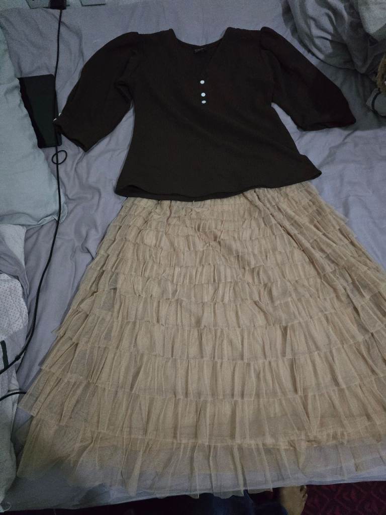 Two for £19  2 skirts with 1 top