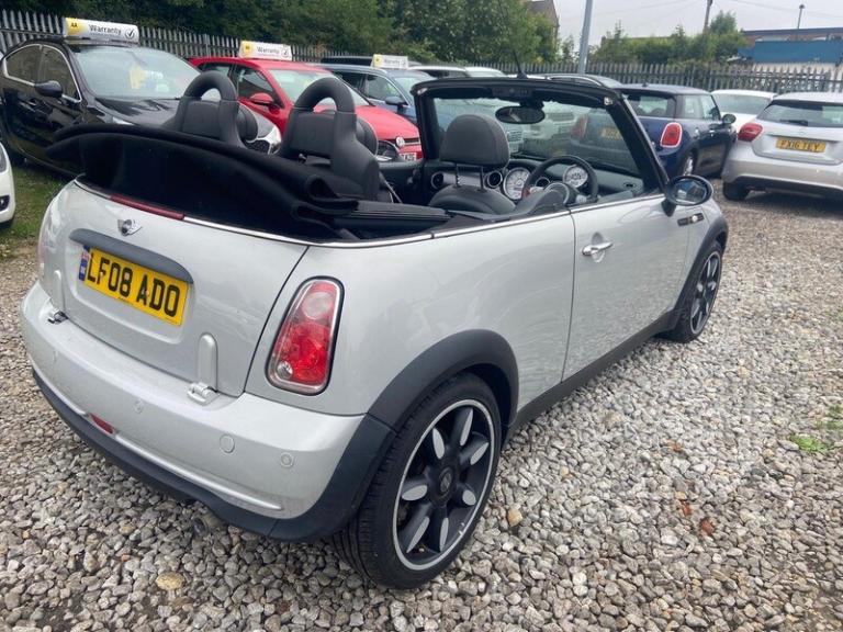 2008 MINI Convertible 1.6 One Sidewalk 2dr CONVERTIBLE PETROL Manual
