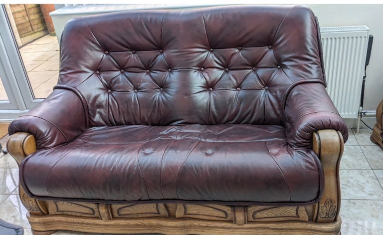 2 seater leather sofas 