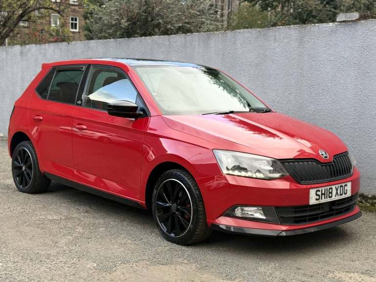 2018 SKODA FABIA 1.0 TSI Monte Carlo Red Manual Petrol