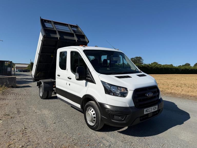 Ford Transit 2.0 350 EcoBlue Leader  Double Cab tipper Aircon 4dr Die... 2023/23