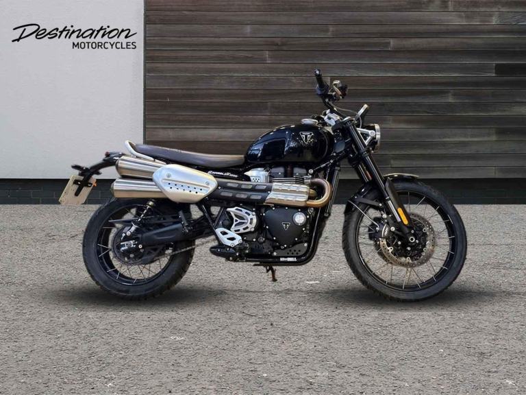 2025 Triumph Scrambler 1200 X Petrol black Manual