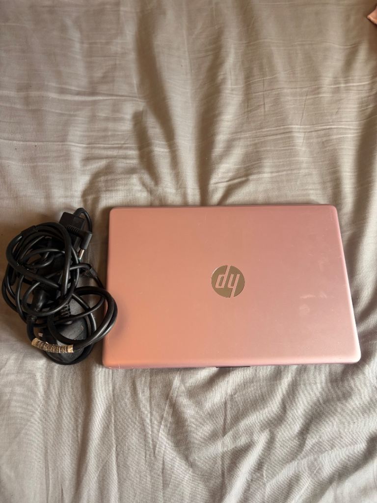 HP Laptop - Rose Gold, Good Condition, with Charger
