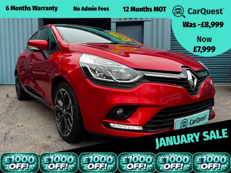 2019 Renault Clio 0.9 Clio Iconic TCe 5dr Hatchback Petrol Manual