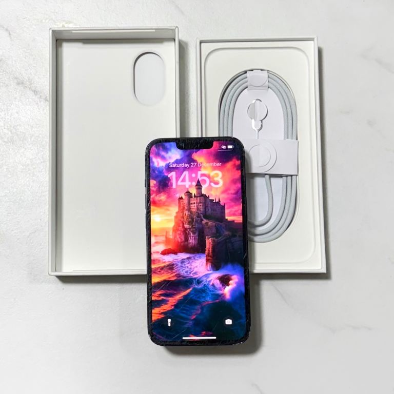 iPhone 13 128GB Unlocked (Fair Condition) With Box & Charger