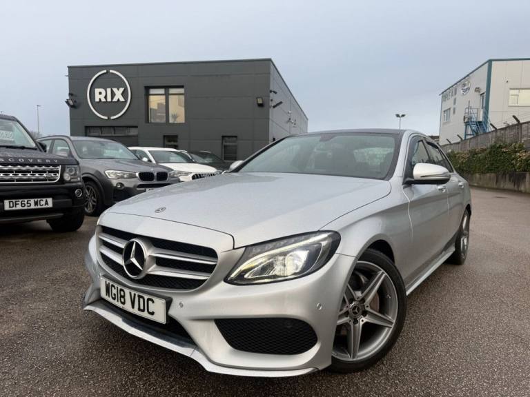 2018 Mercedes-Benz C Class 2.1 C220d AMG Line (Premium) Saloon 4dr Diesel G-Tronic+ Euro 6-2 FORM...
