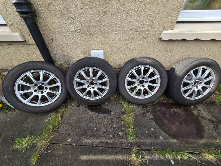 Mercedes Alloy Wheels & Michelin Winter Tires