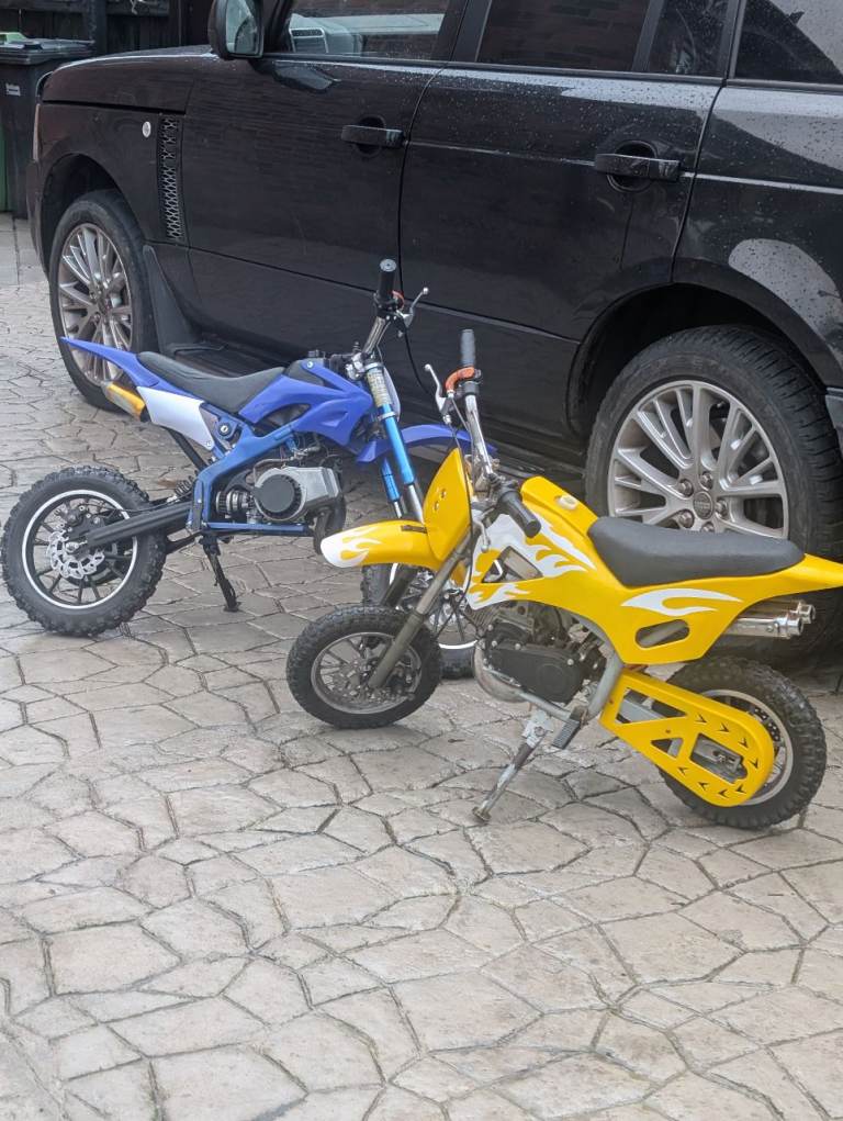 2 X Mini moto Pocket bikes 
