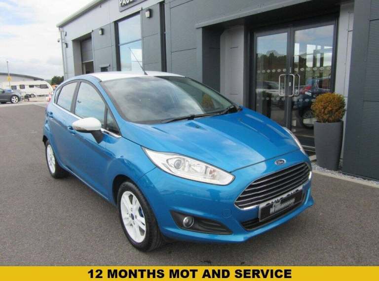 2016 Ford Fiesta 1.25 Zetec Blue Edition Hatchback 5dr Petrol Manual Euro 6 (82 ps) Hatchback Pet...