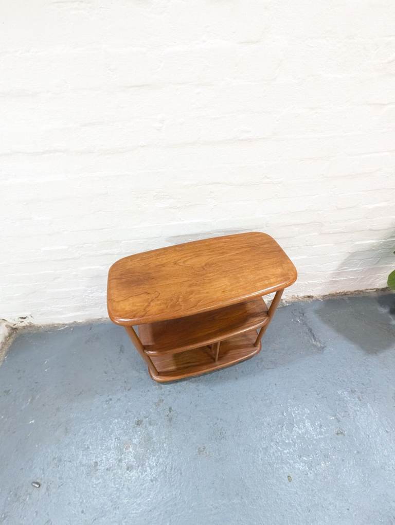 Rare Century Vintage  Bookcase Drinks Trolley Ercol