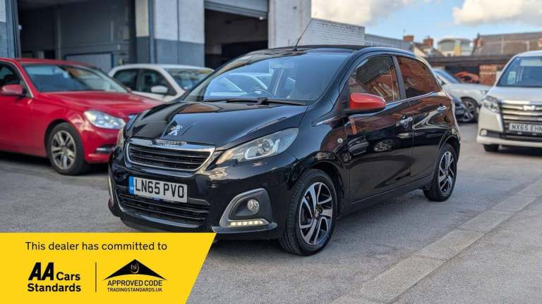 2015 Peugeot 108 1.2 PureTech Roland Garros Top! Euro 6 5dr HATCHBACK Petrol Manual