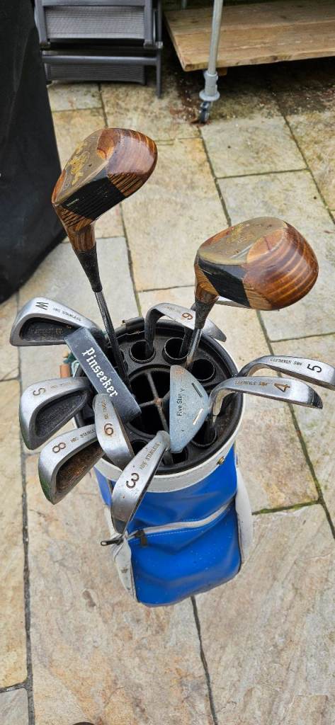 PinSeeker Golf Club Set, bag and trolley