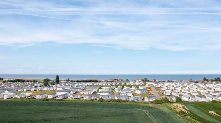 Large 2 bedroom Static Caravan For Sale with Patio Doors