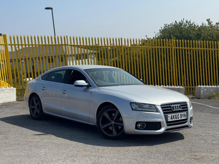 2010 Audi A5 2.0 TDI S line Sportback quattro Euro 5 (s/s) 5dr HATCHBACK Diesel Manual