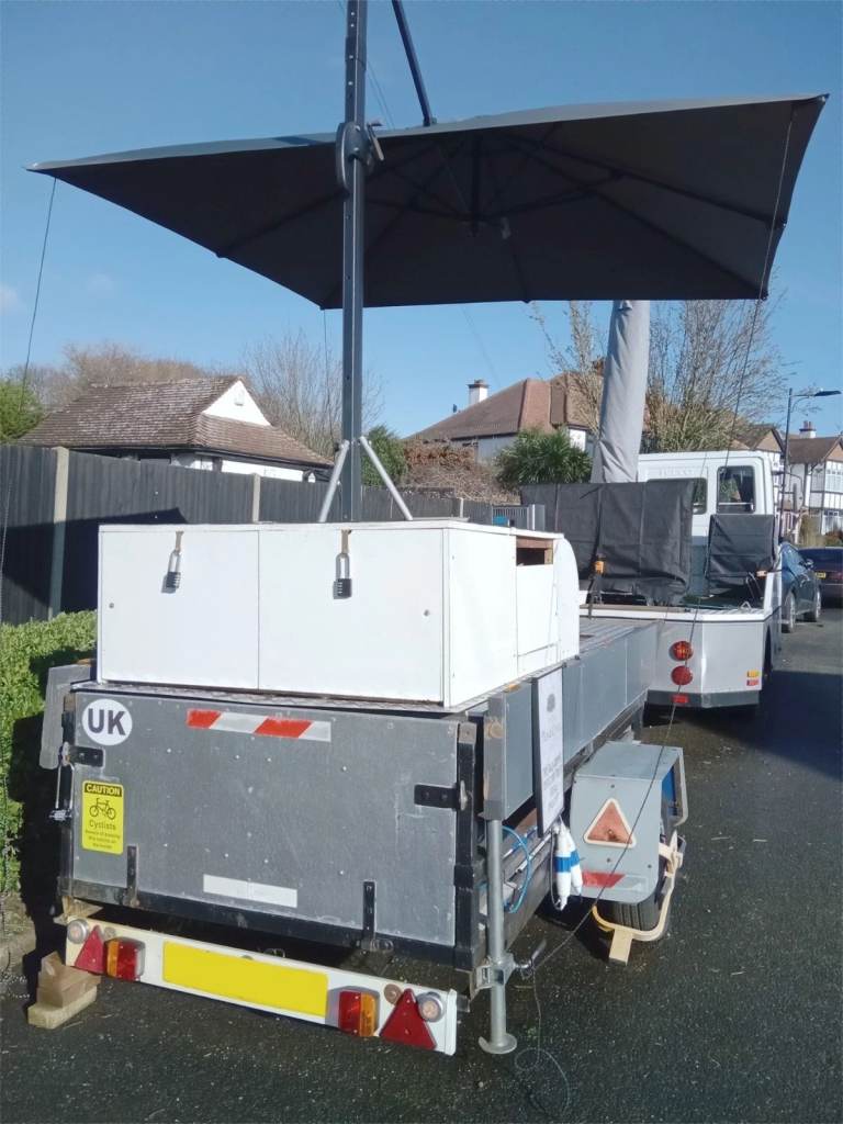 MOBILE WORKSHOP TRAILER. Big Storage. 13a PTO. VENTILATED+SILENCED for Power