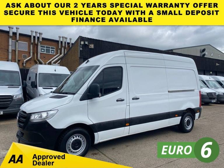 2019 69 MERCEDES-BENZ SPRINTER 2.1 314 CDI L2 H2 MWB H/ROOF 140BHP. FWD. CAMERA.