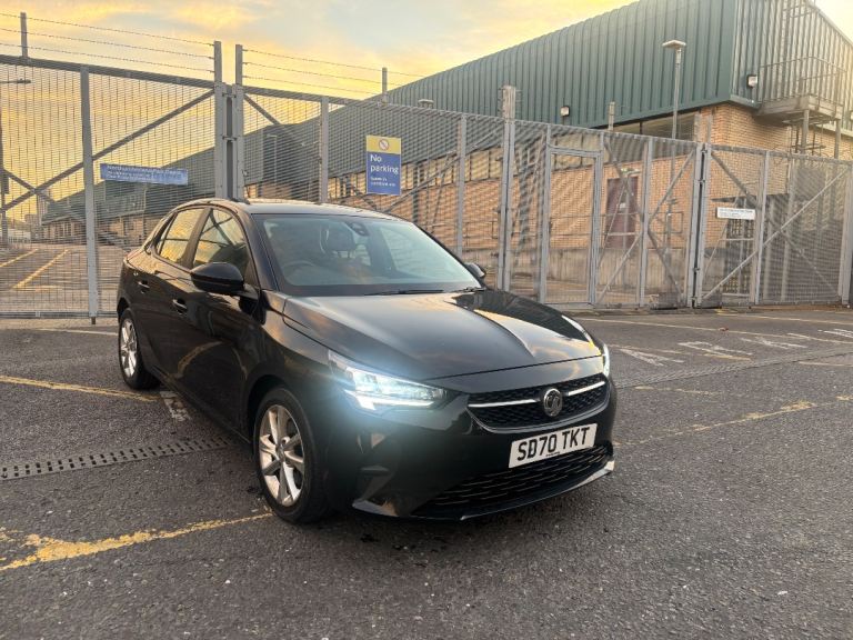Vauxhall Corsa 1.2 SE 2020 Black Manual 5dr