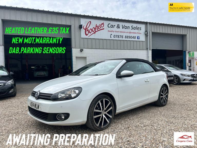 2013 Volkswagen Golf 2.0 TDI BlueMotion Tech GT 2dr CONVERTIBLE Diesel Manual