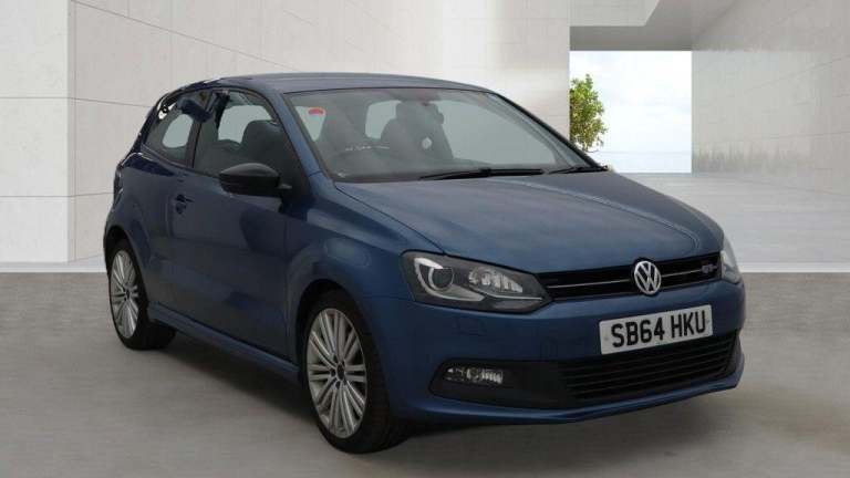 2014 Volkswagen Polo 1.4 TSI BlueMotion Tech ACT BlueGT Euro 6 (s/s) 3dr HATCHBACK Petrol Manual