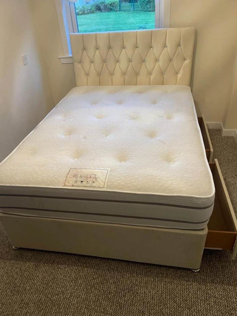 ⭐ Modern Home Upgrade Small Double Divan Bed 🛏️ Free Delivery 🚚 | Cash on Delivery | 29% Off **