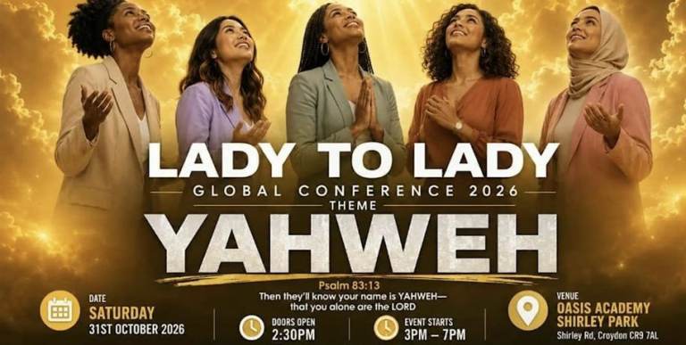 Lady to Lady Global Conference 2026: YAHWEH