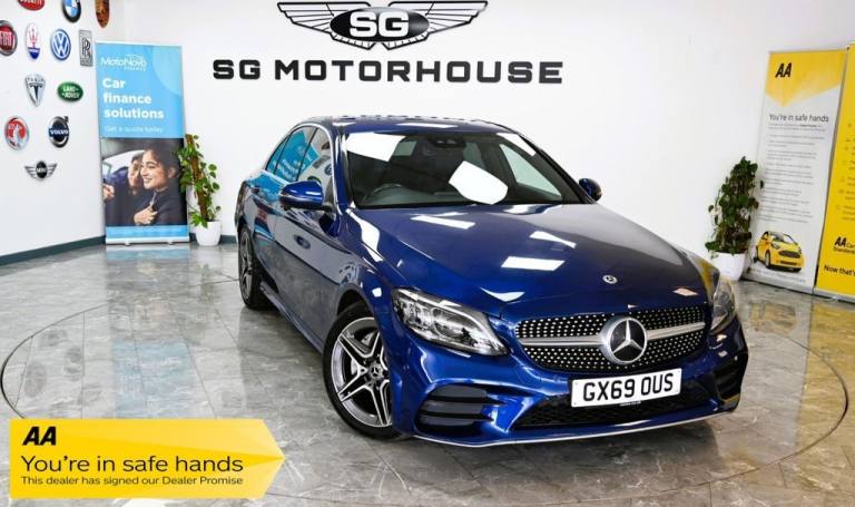 2019 Mercedes-Benz C Class C200 AMG Line 4dr 9G-Tronic SALOON PETROL Automatic