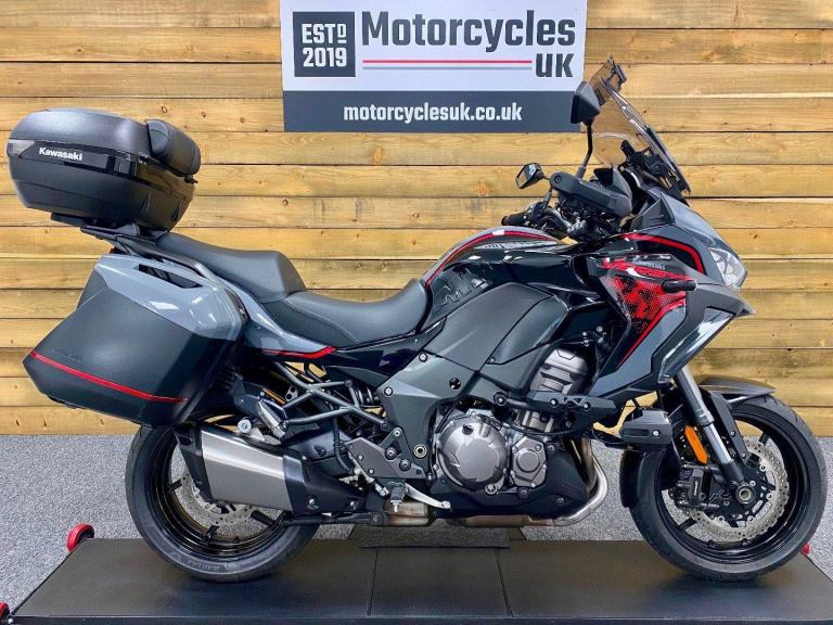 2021 KAWASAKI VERSYS 1000 SE GRAND TOURER PANNIERS TOP BOX TOP SPEC