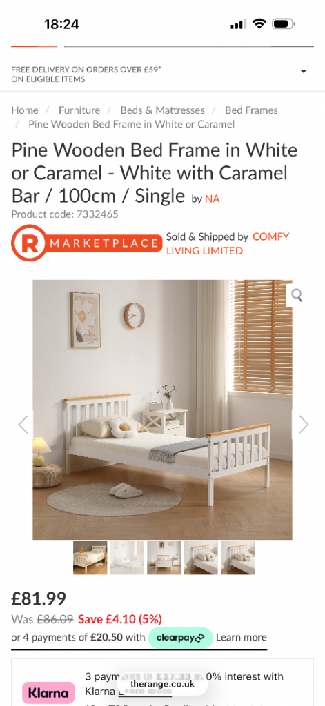single bed