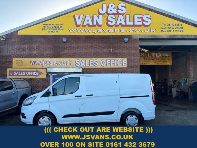 2022 71 FORD TRANSIT CUSTOM TREND PANEL VAN ONLY £6995 + VAT STOCKPORT / M