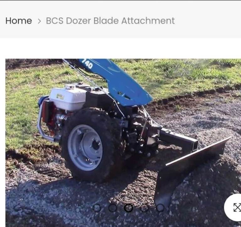  two wheeled tractor Dozer/leveling attachment 