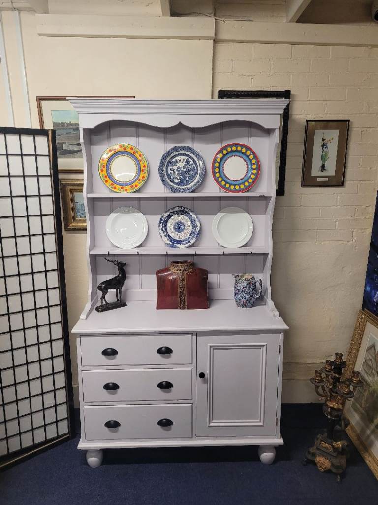 image for Lovely light grey painted Welsh Dresser   