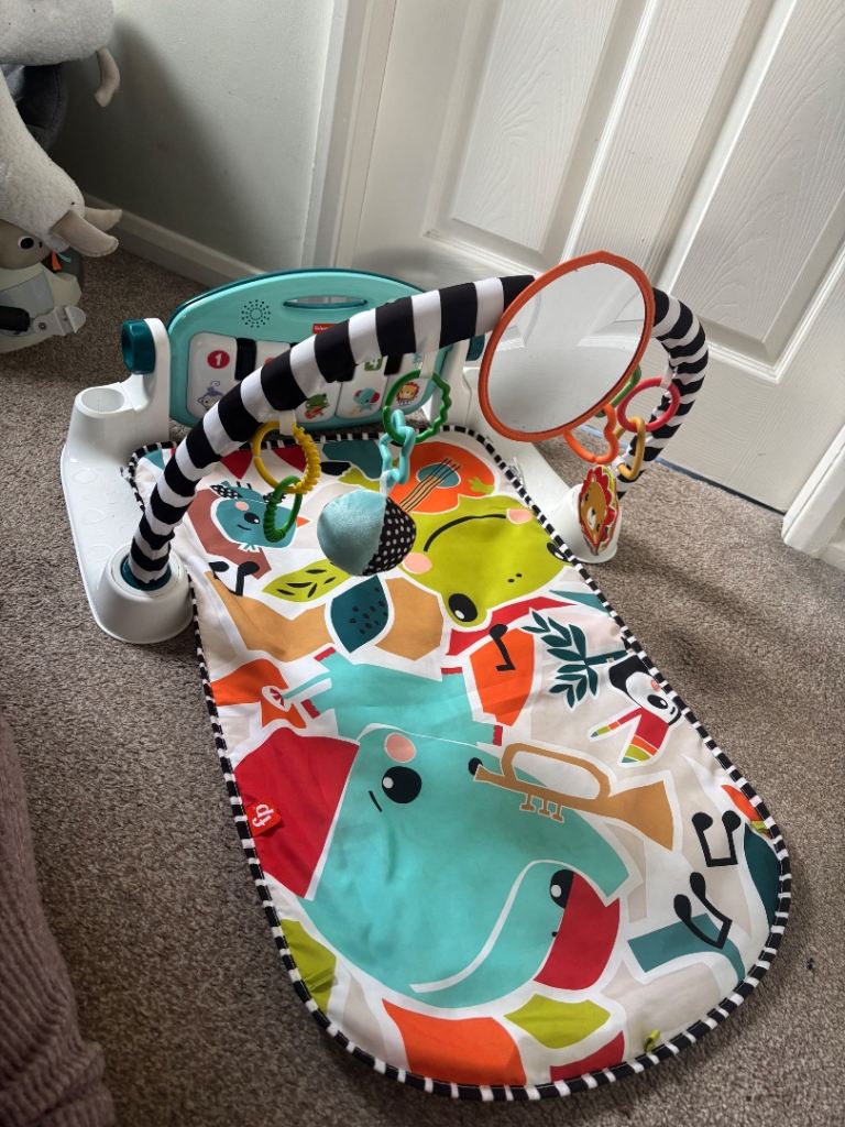 Fisher price kick and play piano