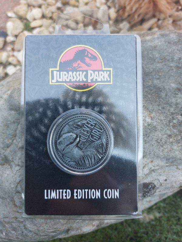 Jurassic Park Limited Edition Coin - Still in Packaging