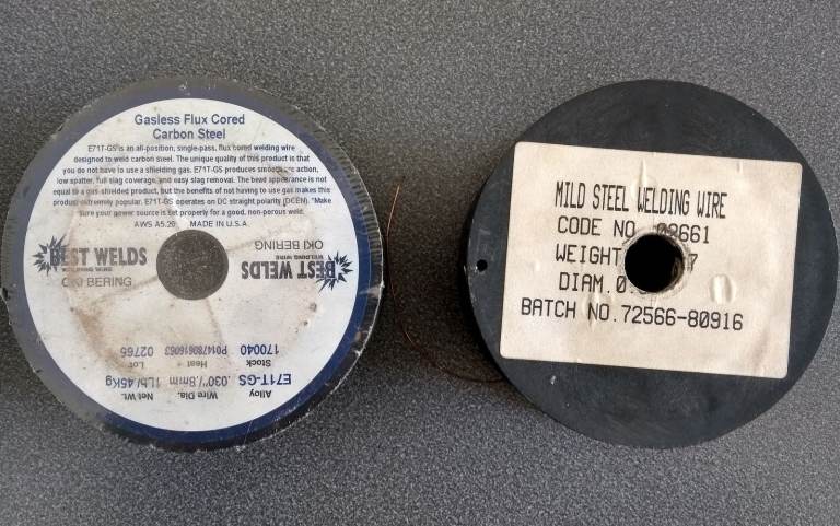 BEST WELDS Gasless Welding Wire. 2 reels of MIG Flux Cored Reel 0.8mm 0.45kg
