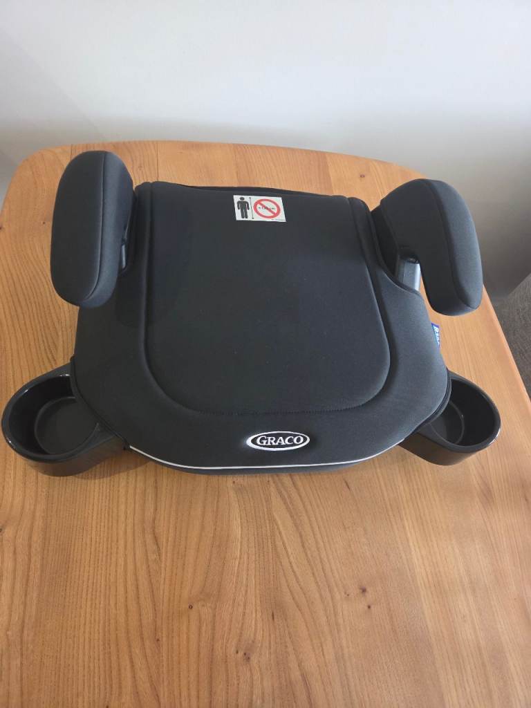 Graco Car Booster Seat - Black, Good Condition