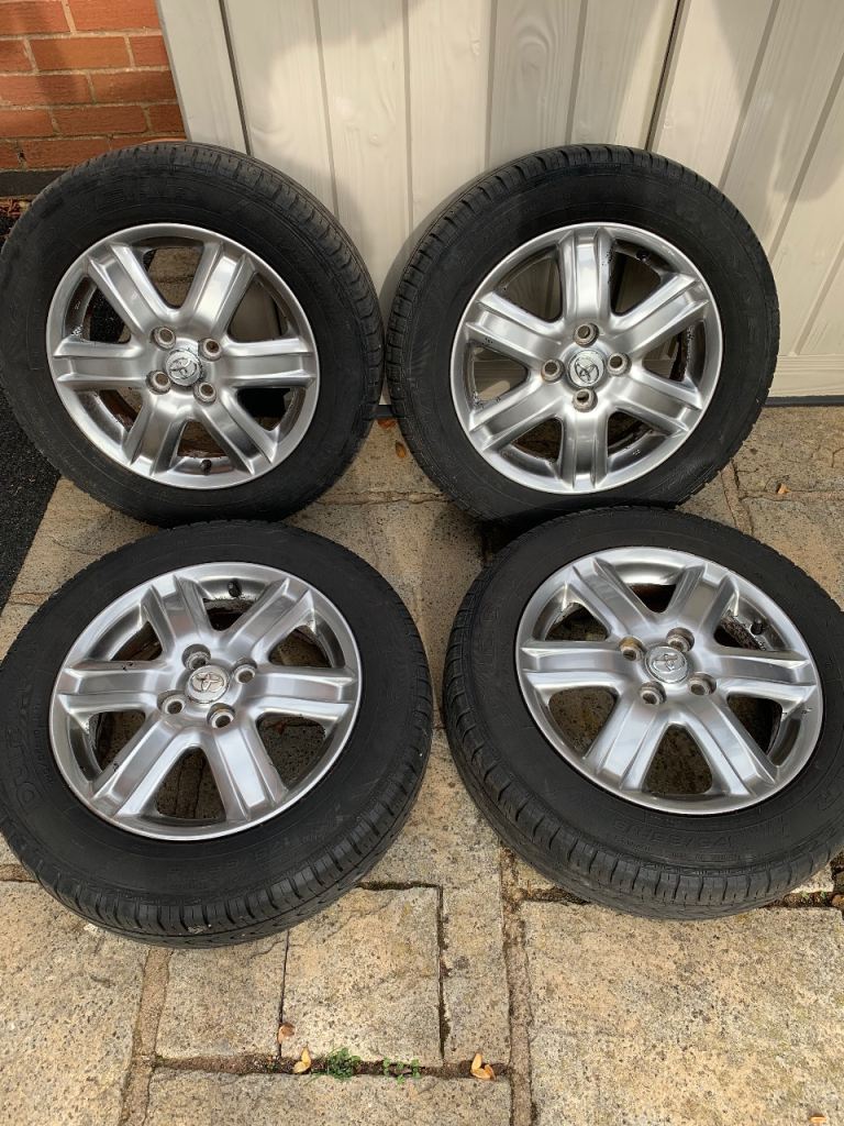 TOYOTA IQ VVT-I IQ2 MK1 2009 ALLOY WHEELS SET OF 4 SIZE 15 INCH