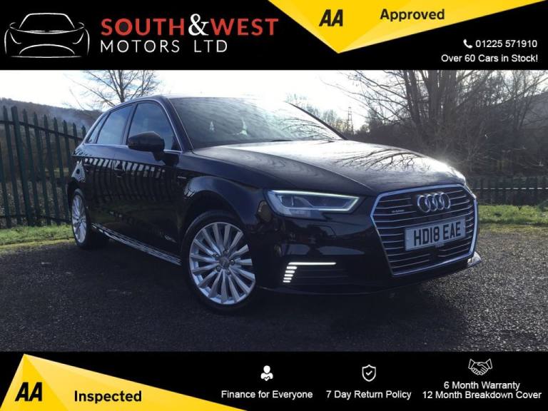 2018 Audi A3 1.4 TFSI e-tron Sportback 5dr Petrol Plug-in Hybrid e-S Tronic Euro 6 8.8kW Hatchbac...