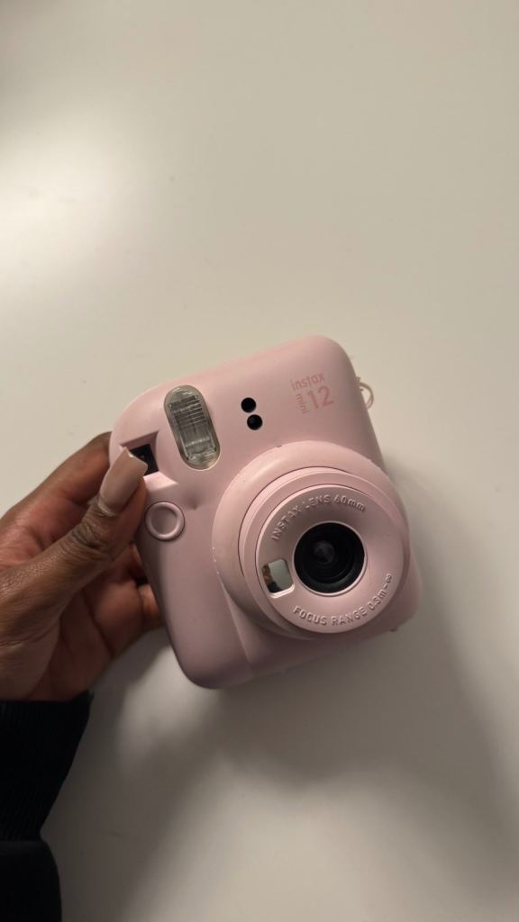 Instax polaroid camera 