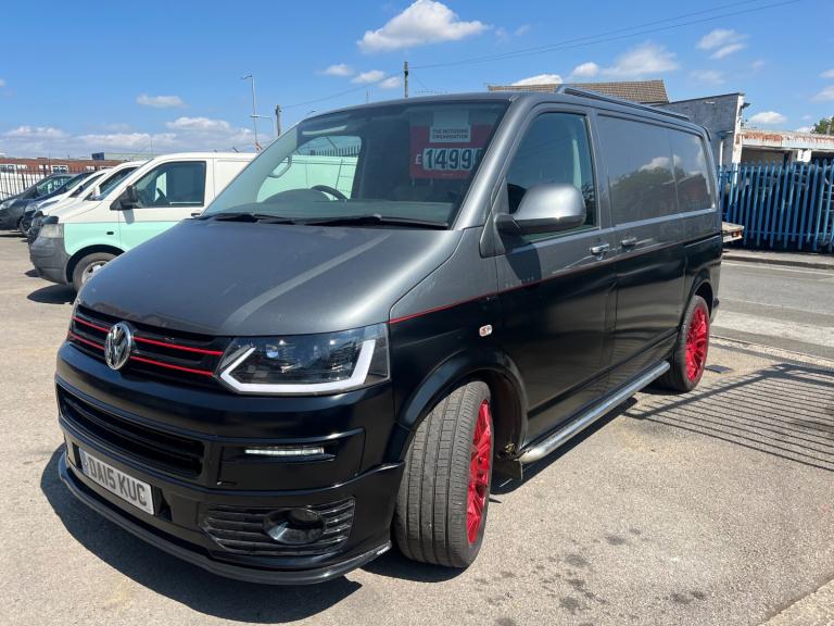 2015 VOLKSWAGON TRANSPORTER 2.0 LWB TRENDLINE STUNNING VAB NEW C/BELT NO VAT