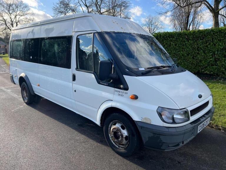 FORD TRANSIT 2.4 TD 2006 EXTRA LONG WHEEL BASE 6 X WHEELER 17 SEATER MINIBUS 