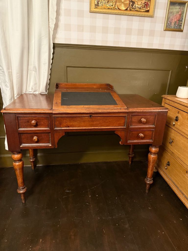 Antique sloped desk