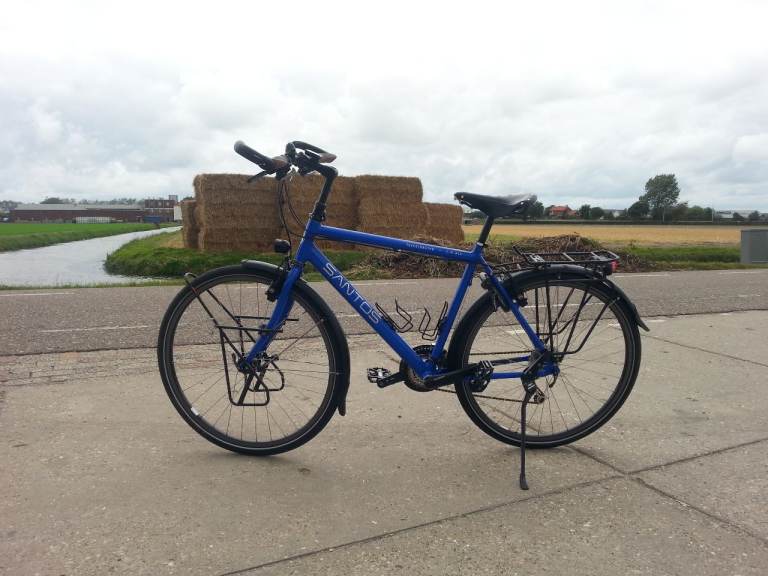 Santos Blue Touring Bike – Good Condition