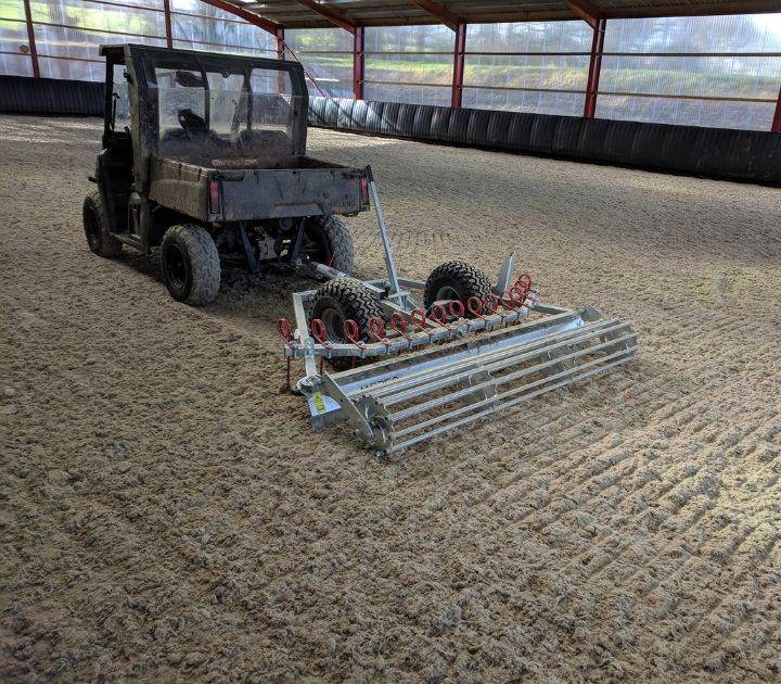 Arena Leveller or Grader For Maintaining All Equestrian Arena Surfaces 