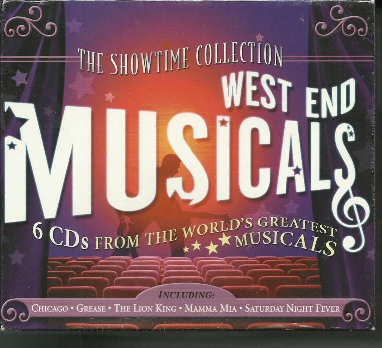 6 X CD WEST END MUSICALS: CHICAGO GREASE LION KING MAMMA MIA SATURDAY NIGHT FEVER WE WILL ROCK YOU  