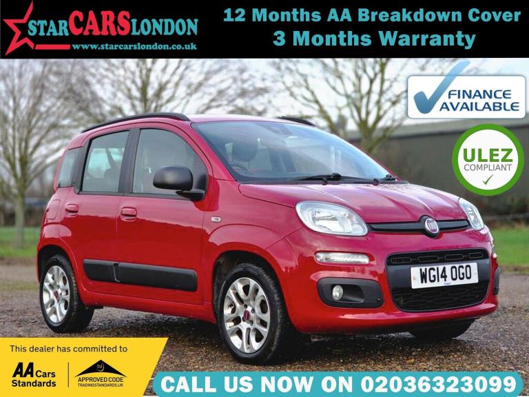 2014 Fiat Panda 0.9 TwinAir Lounge Dualogic Euro 6 (s/s) 5dr HATCHBACK Petrol Automatic