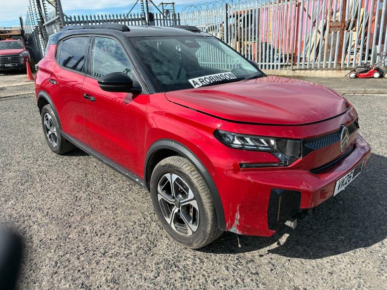 2026 CITROEN C3 AIRCROSS MAX AUTO 26 REG accident damaged salvage