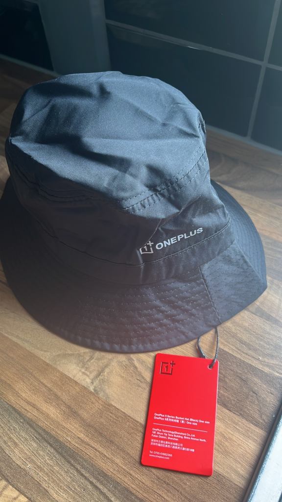 OnePlus 9 10 11 Series Bucket Hat (Black) One Size New Sealed