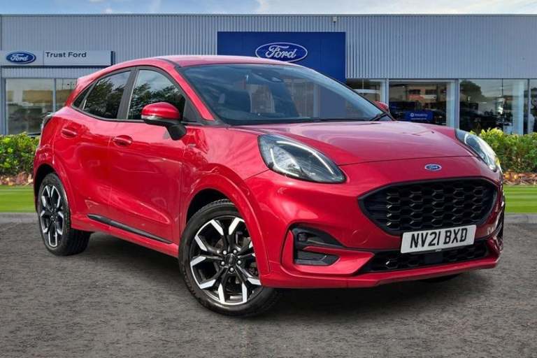 2021 Ford Puma 1.0 EcoBoost Hybrid mHEV ST-Line X 5dr DIGITAL DASH, B&O SPEAKERS, REAR PAR Hatchb...